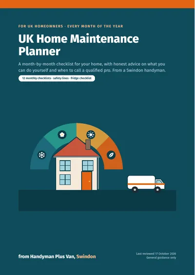 Cover of the UK Home Maintenance Planner